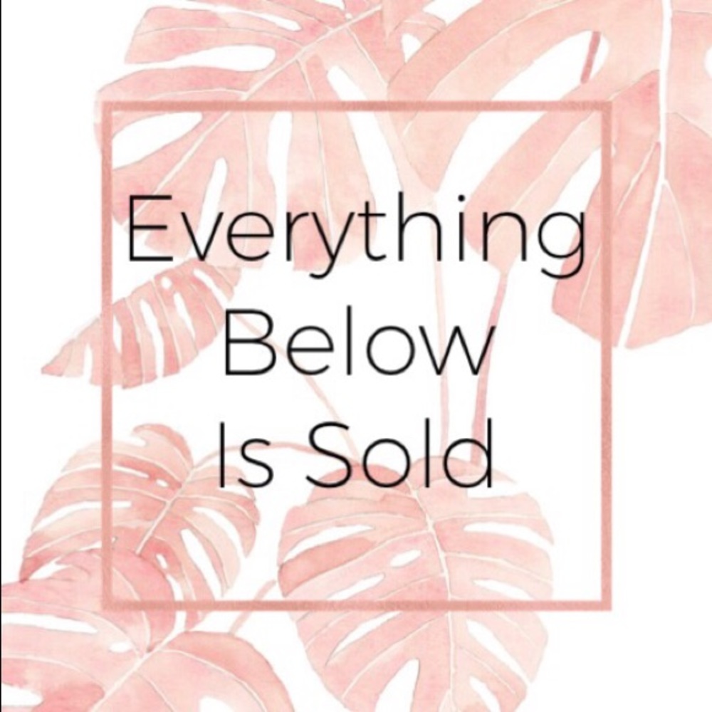 ✨ Sold ✨